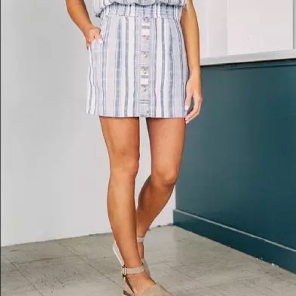 NWT Striped Skirt